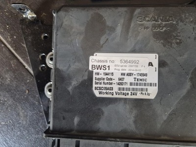 Блок управления scania r bws 2307755 фото №1