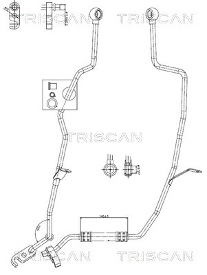 PRZEWÓD WSPOMAGANIA BMW 7 E38 94-01 851611037