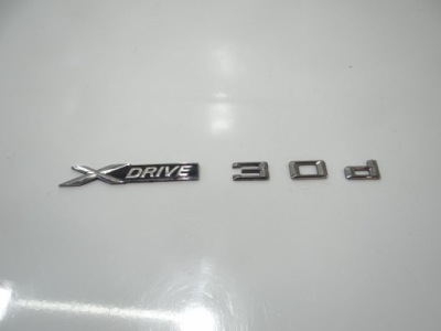 Емблема надпис правий bmw x3 f25 xdrive 3.0d фото №1