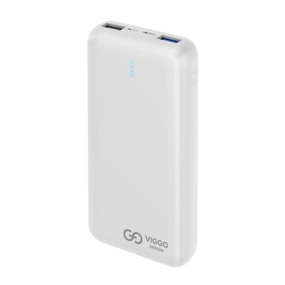 Powerbank 20000 mAh VIGGO USB-C biały