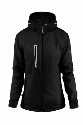 Damska Kurtka Softshell BLACK