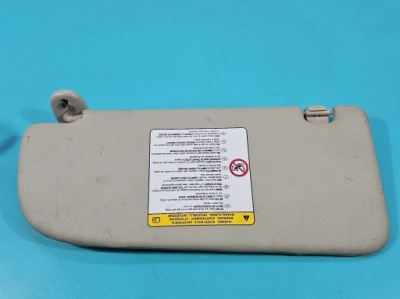 Заслінка права isuzu d-max ii 11-19 козирок захист сонцезахисна фото №1