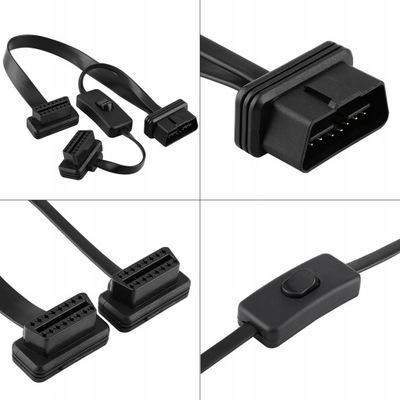 16-PINOWY MESKI NA ДВОЙНОЙ ZENSKI OBD2 SPLITTER фото