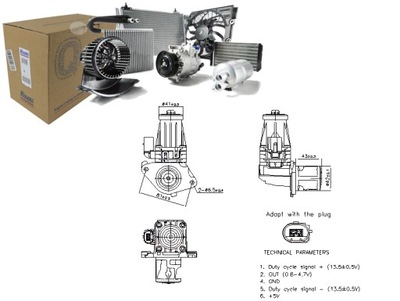 VÁLVULA EGR ALFA ROMEO MITO FIAT 500 500 C 500L DOBLO DOBLO CARGO  