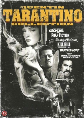 TARANTINO KOLECKJA 7 FILMÓW [7DVD] FOLIA PULPFICTION WŚCIEKŁE PSY KILL BILL