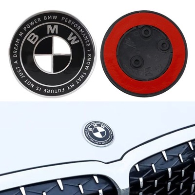 Emblemat Znaczek BMW NA MASKĘ 82MM