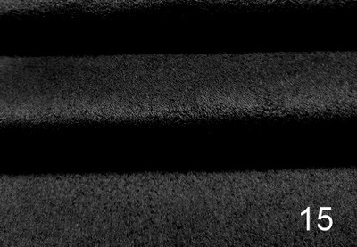Tkanina obiciowa ekozamsz Alicante 15 black czarna 150cm
