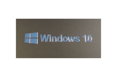 Naklejka Windows 10 Metal Edition 30 x 6 mm 072c