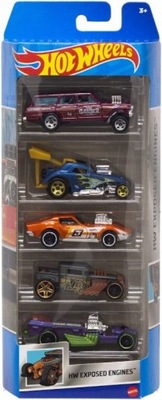 HOT WHEELS HW EXPOSED ENGINES AUTKA 5-PAK HFV90