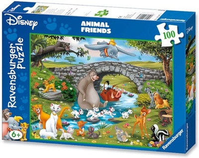 PUZZLE 100 EL DISNEY - PO ZWROCIE