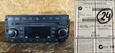 RADIO CD CHRYSLER DODGE JEEP 05064955AE GWARANCJA