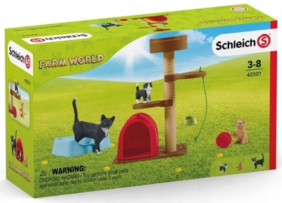 Schleich 42501 Czas na Zabawę Uroczych Kotków