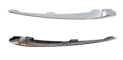 Молдинг решётка бампера левая bmw 7 15- фото №1