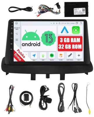 NAWIGACJA RADIO 2DIN ANDROID RENAULT MEGANE 3 III 3/32 GB DSP CARPLAY