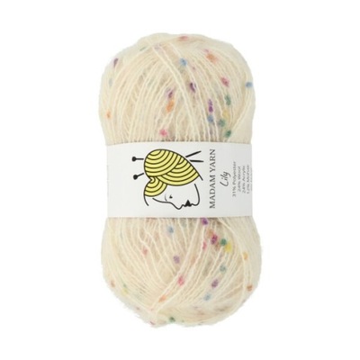 Madam Yarn Lily 103 beżowy