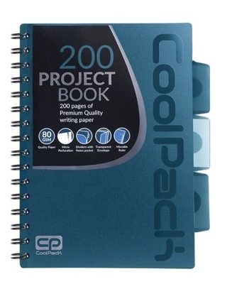 Coolpack - Project Book - Kołobrulion A5 Blue (94009CP)