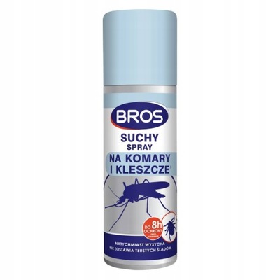 BROS SPRAY SUCHY NA KOMARY I KLESZCZE 90ML