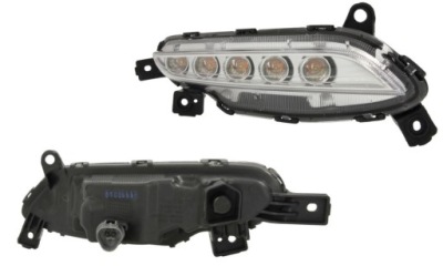 Лампа рух dziennej права hyundai tucson 15-18 фото №1