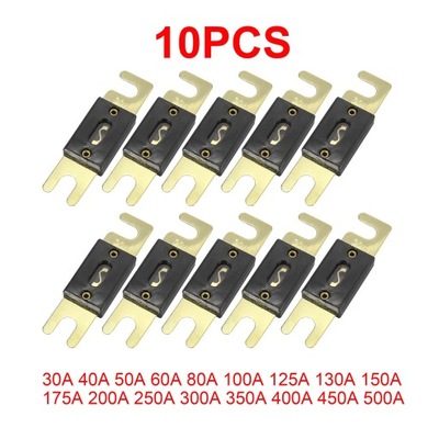 10pcs Fuse Replacement 30A 40A 50A 60A 80A 10