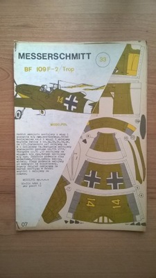 Samolot Bf 109 F-2/Trop