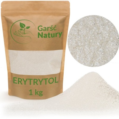 Erytrytol Erytol SŁODZIK NATURALNY CUKIER 1kg 1000