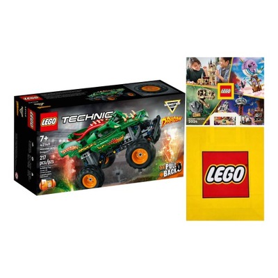 LEGO Technic - Monster Jam Dragon (42149) +Torba +Katalog LEGO 2024