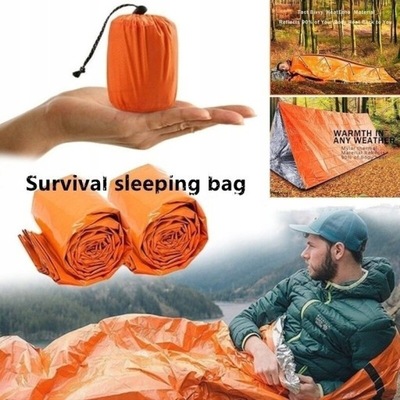 Outdoor Life Bivy Emergency Sleeping Bag Thermal