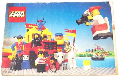 LEGO Stary Katalog 80 Legoland Castle Town Space