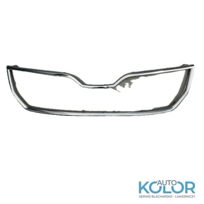 Skoda fabia iii 2015- хром рамка решітка решітка хром 6v0853761 фото №1