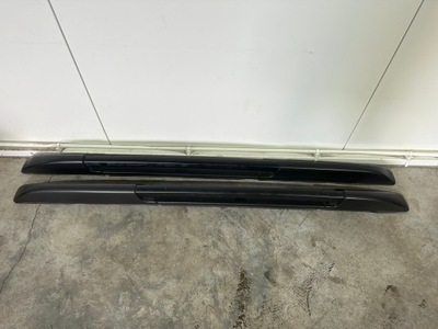 Dacia duster i рейлинги кровельные чёрные комплект фото №1