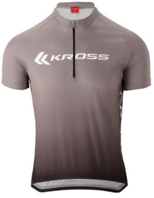 koszulka Kross sport jersey szaro czarna