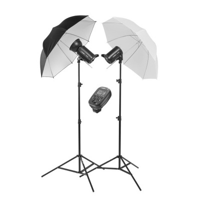 GlareOne Vega 400 Starter Kit - zestaw oświetlenia studyjnego