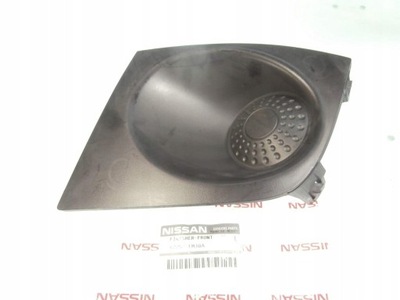 Заглушка накладка решітка радіатора бампера перед na протитуманна фара nissan tiida versa фото №1