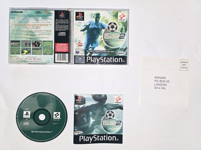 ISS PRO EVOLUTION 2 PSX PS1