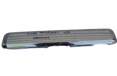 Накладка крышки молдинг хром nissan pathfinder 05+ фото №1
