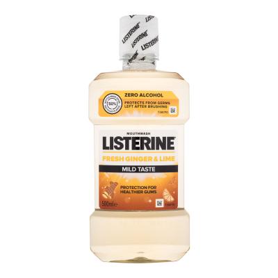 Listerine Fresh Ginger & Lime Mild Taste Mouthwash 500 ml