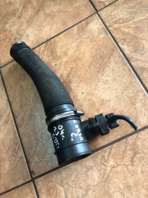 Corsa c 1.3cdti 04' труба расходомер фото №1