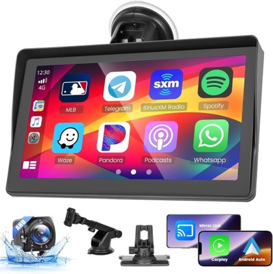 Radio samochodowe Hikity Apple Carplay Android Auto Mirror Link TF