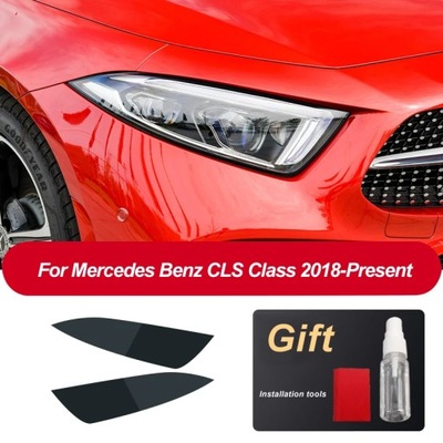 ty czarny TPU naklejki dla Mercedes Benz CLS G GLC GLE 2020 GLS V klasa AMG