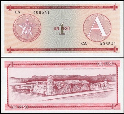 Kuba 1 Peso 1985 P-FX1 UNC
