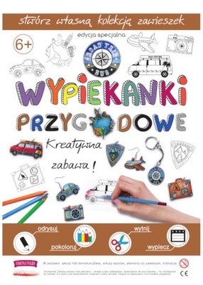 Wypiekanki breloczki kolczyki DIY Przygodowe