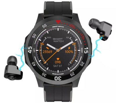 SMARTWATCH RUBICON RNCE85 CZARNY