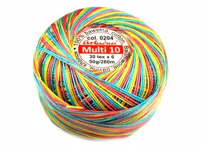 KORDONEK MULTI 10 280m 50g IDEALNY DO HAFTU 0204