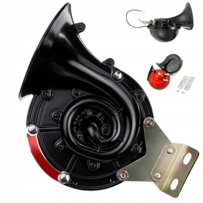 300db сигнал звуковой клаксон червяк 12v громкий фото №1