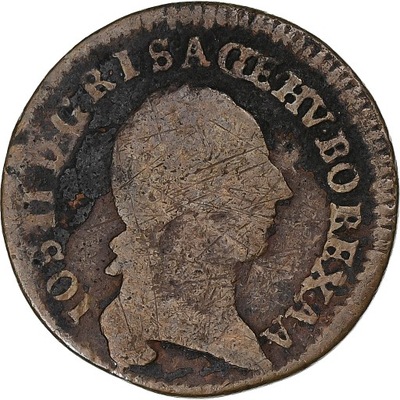 Moneta, Austria, Joseph II, 1/4 Kreuzer, 1782, VF(