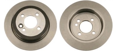 2 x диск гальмівна trw df4198 фото №1