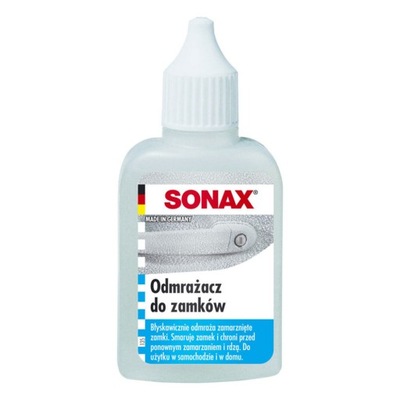 SONAX SKUTECZNY ODMRAŻACZ DO ZAMKÓW 50ml