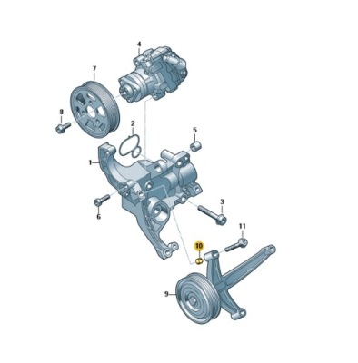 Втулка центруюча 03l260817 оригінальний номер оригінальний номер vw фото №1