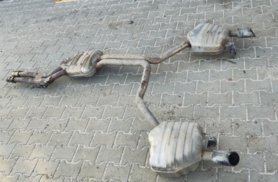 Выхлоп гаситель audi a7 4g c7 3.0 tfsi фото №1