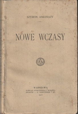ASKENAZY Szymon Nowe wczasy 1910